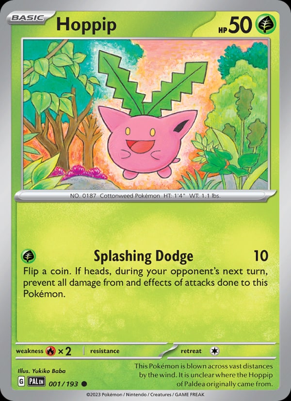 Hoppip - Catalogusvoorbeeld