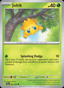 Joltik - Catalogusvoorbeeld