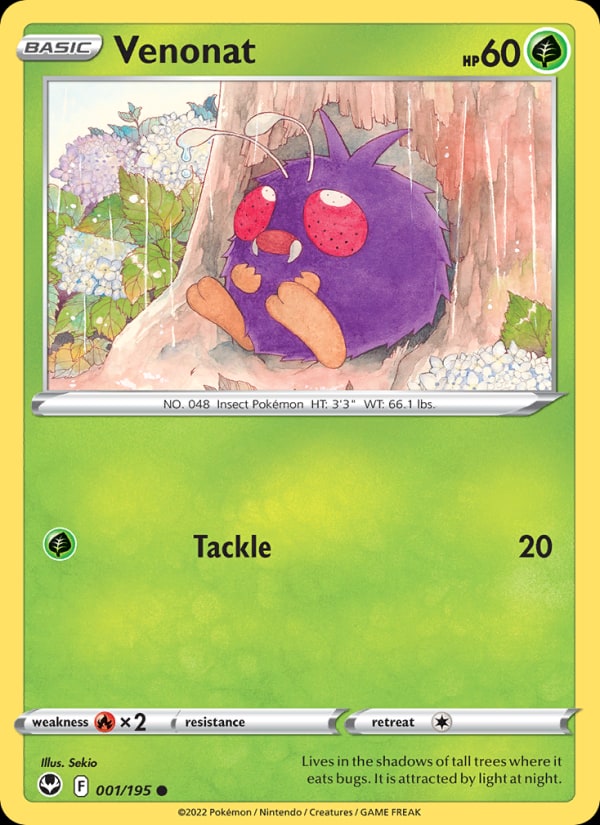 Venonat - Catalogusvoorbeeld