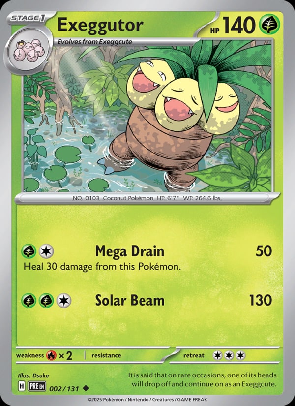Exeggutor - Catalogusvoorbeeld