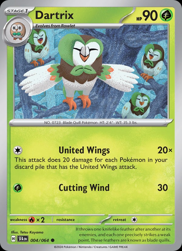 Dartrix - Catalogusvoorbeeld