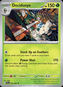 Decidueye - Catalogusvoorbeeld