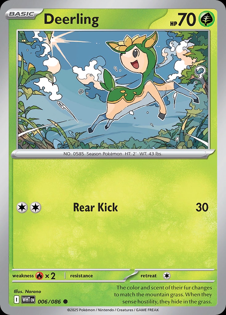 Deerling (Holo) - Catalogusvoorbeeld