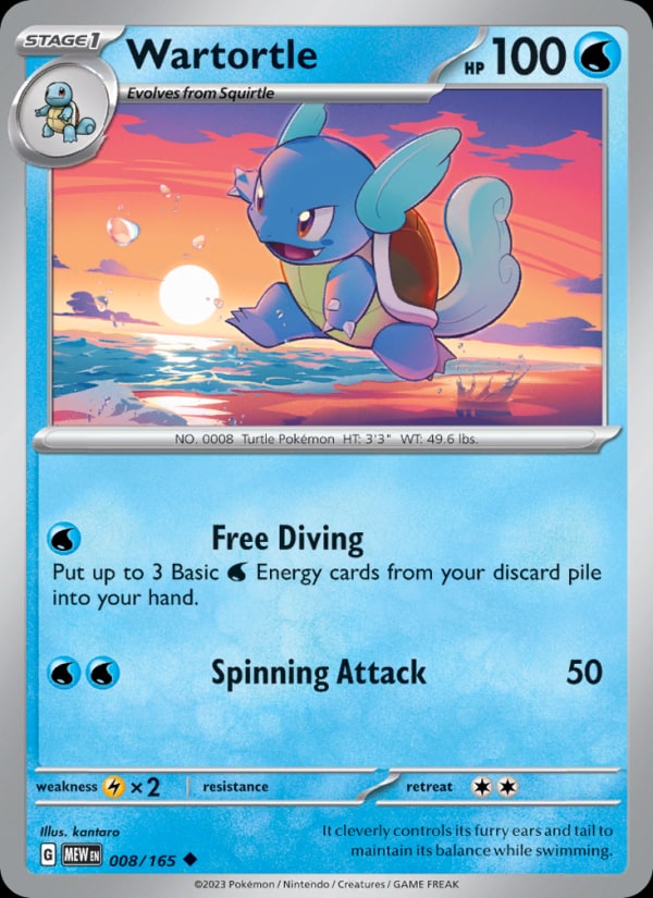 Wartortle - Catalogusvoorbeeld