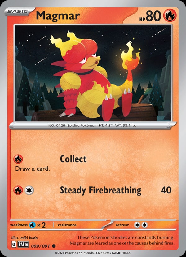 Magmar - Catalogusvoorbeeld