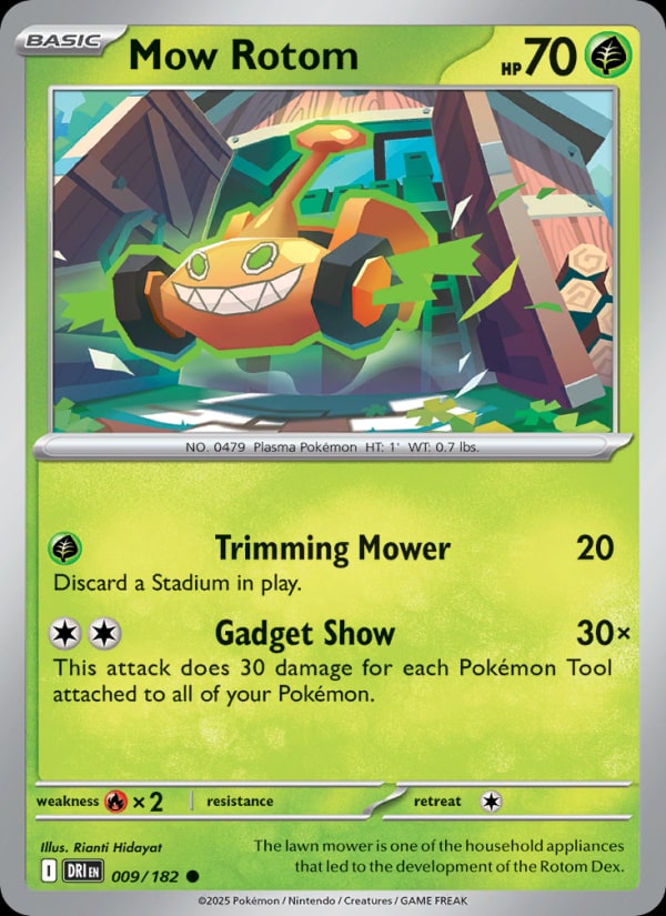 Mow Rotom - Catalogusvoorbeeld