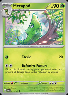 Metapod - Catalogusvoorbeeld