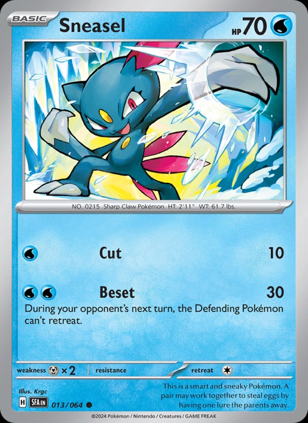 Sneasel - Catalogusvoorbeeld