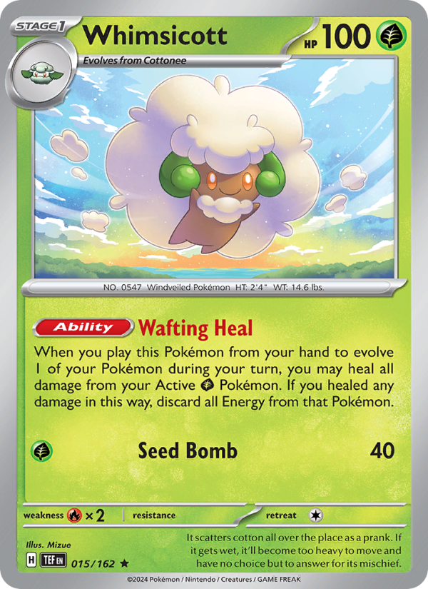 Whimsicott (Holo) - Catalogusvoorbeeld