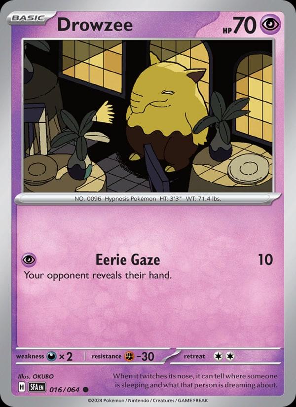 Drowzee - Catalogusvoorbeeld