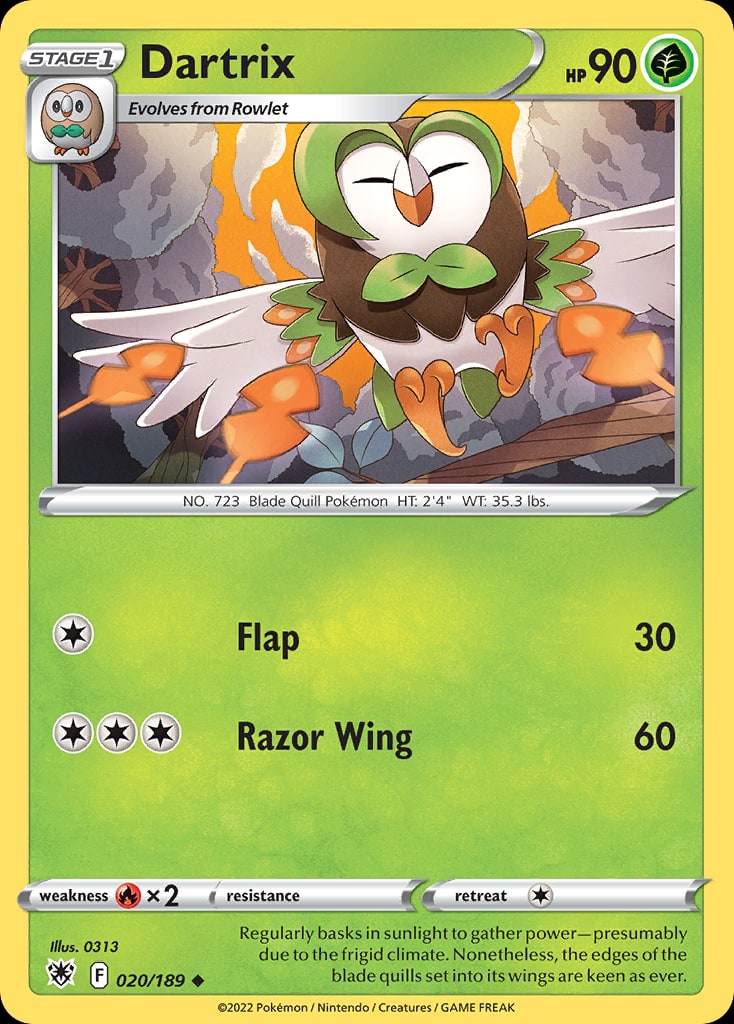 Dartrix - Catalogusvoorbeeld