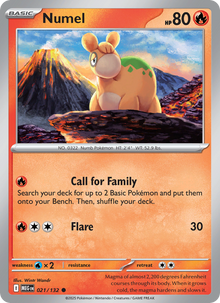 Numel (Holo) - Catalogusvoorbeeld