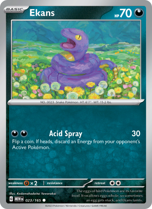 Ekans (Holo) - Catalogusvoorbeeld