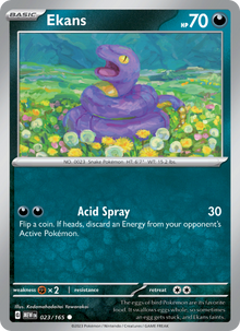 Ekans (Holo) - Catalogusvoorbeeld