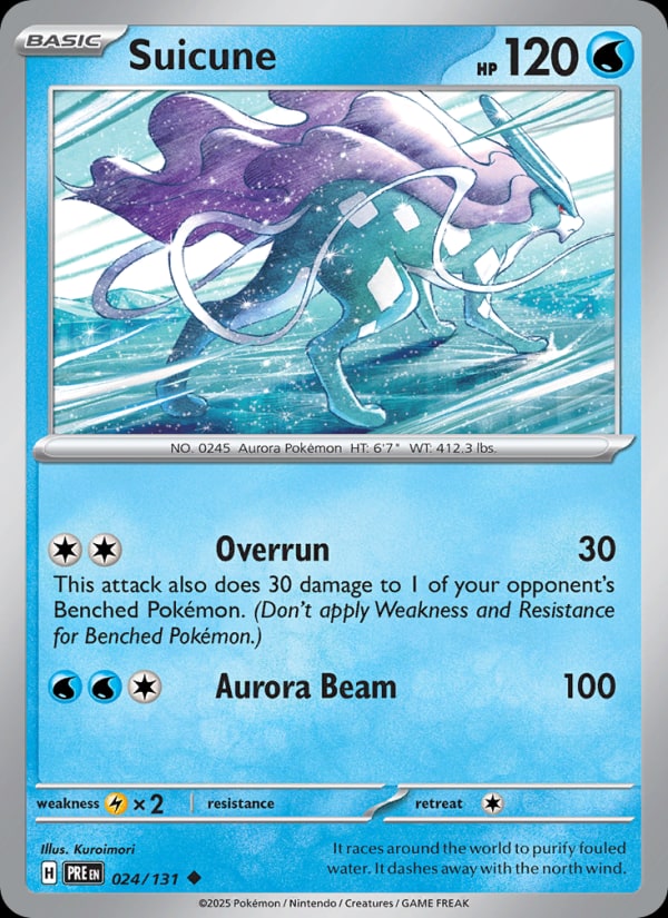 Suicune - Catalogusvoorbeeld