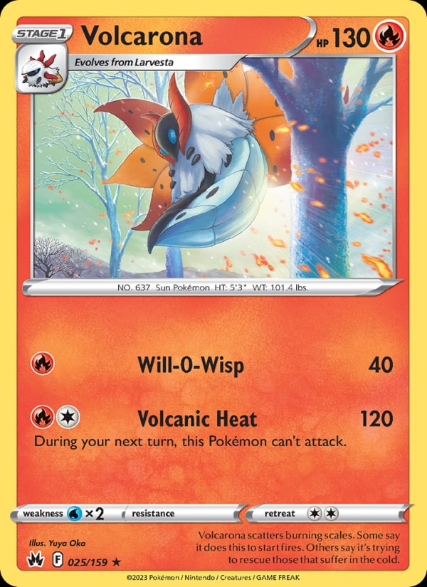 Volcarona - Catalogusvoorbeeld