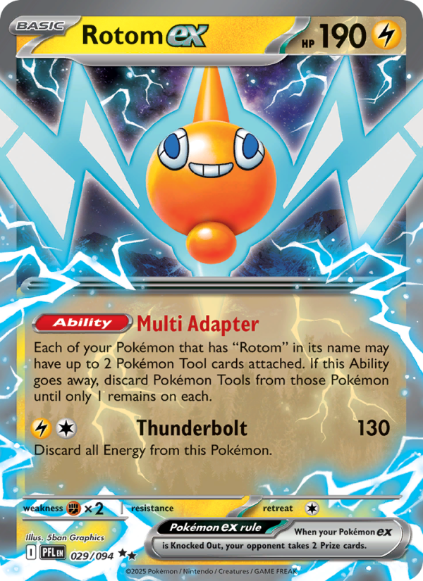 Rotom ex - Catalogusvoorbeeld