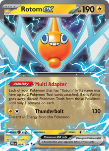 Rotom ex - Catalogusvoorbeeld