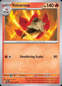 Volcarona - Catalogusvoorbeeld