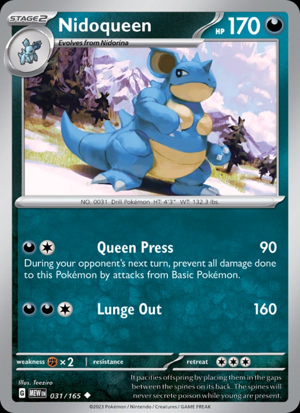 Nidoqueen - Catalogusvoorbeeld
