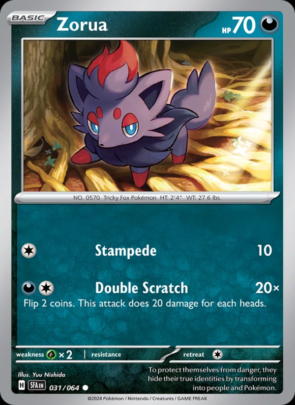 Zorua - Catalogusvoorbeeld