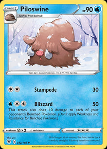 Piloswine - Catalogusvoorbeeld