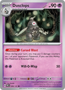 Dusclops (Holo) - Catalogusvoorbeeld