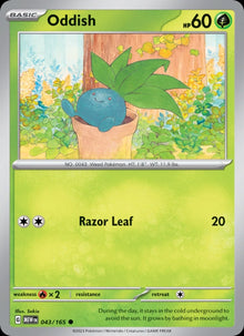 Oddish - Catalogusvoorbeeld