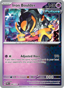 Iron Boulder (Holo) - Catalogusvoorbeeld