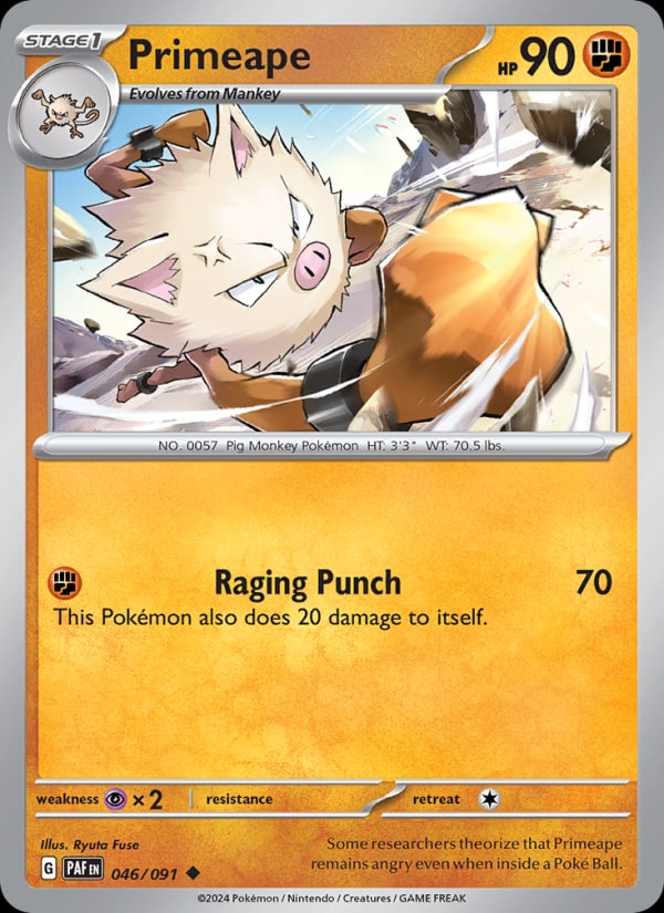 Primeape - Catalogusvoorbeeld