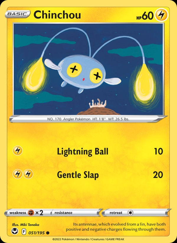 Chinchou - Catalogusvoorbeeld