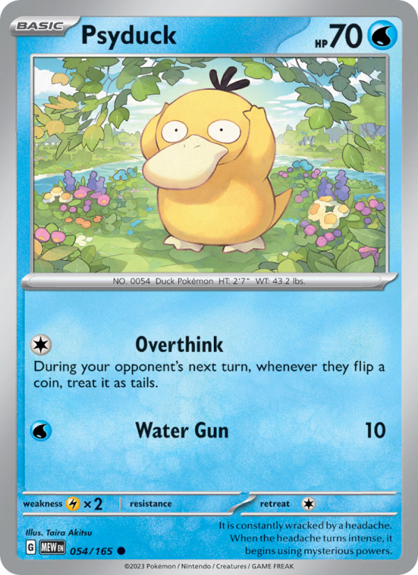 Psyduck (Holo) - Catalogusvoorbeeld