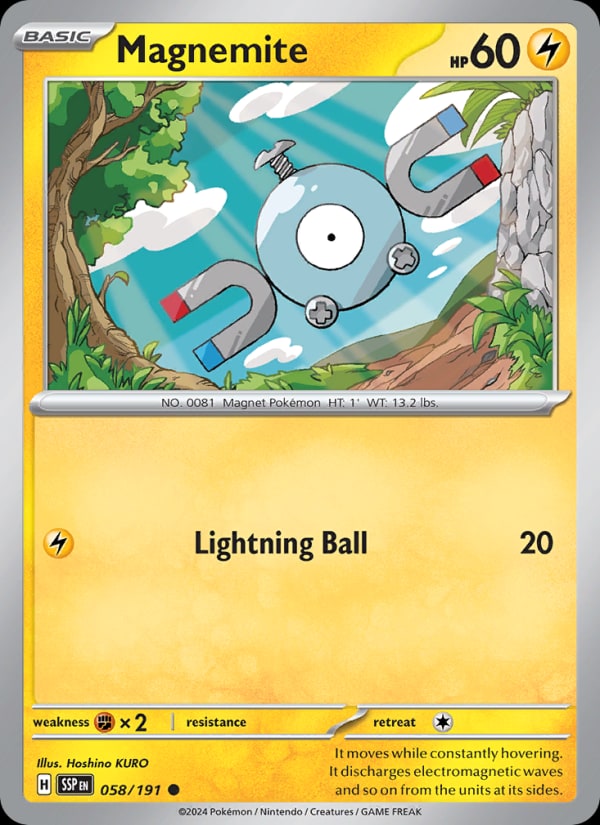 Magnemite - Catalogusvoorbeeld