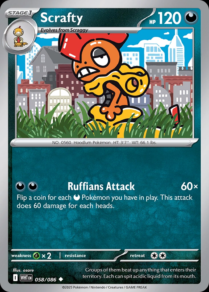 Scrafty - Catalogusvoorbeeld