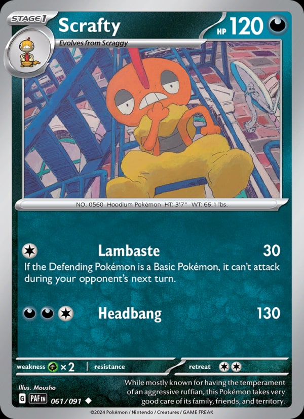 Scrafty - Catalogusvoorbeeld