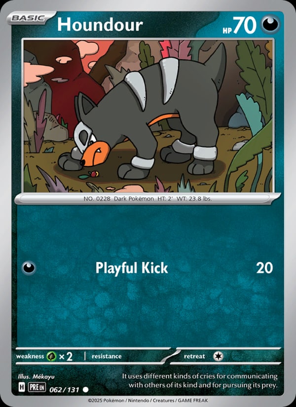 Houndour - Catalogusvoorbeeld