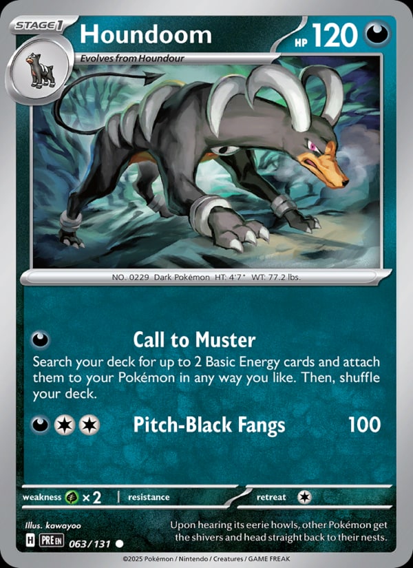 Houndoom - Catalogusvoorbeeld