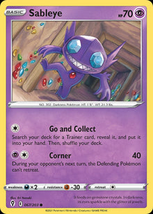 Sableye - Catalogusvoorbeeld