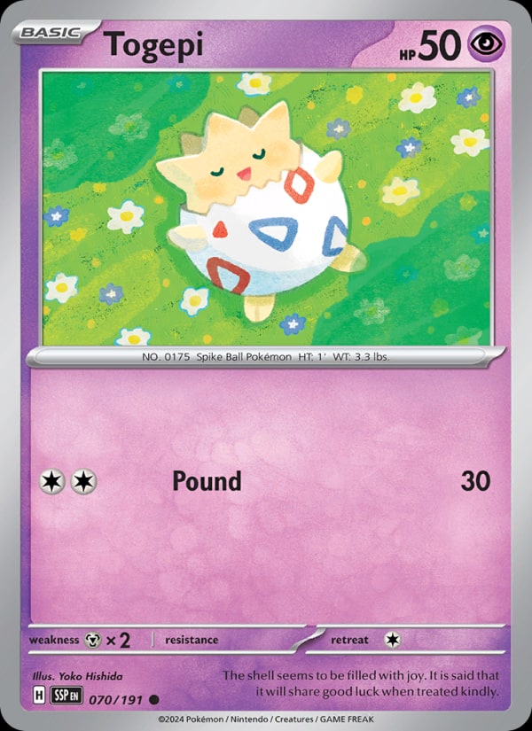 Togepi - Catalogusvoorbeeld