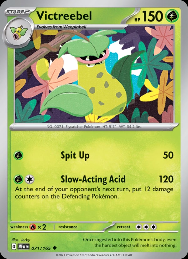 Victreebel - Catalogusvoorbeeld