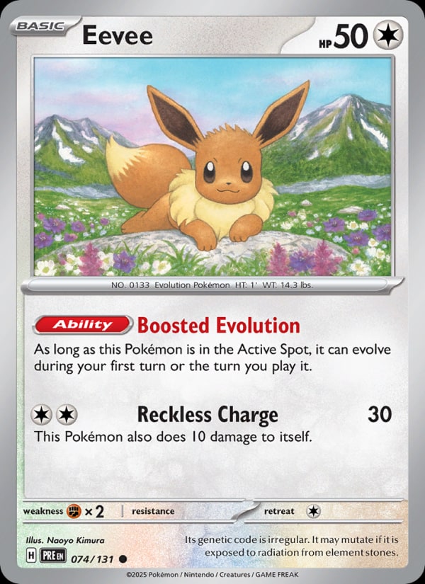 Eevee - Catalogusvoorbeeld