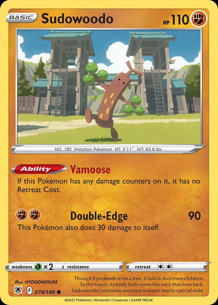 Sudowoodo - Catalogusvoorbeeld