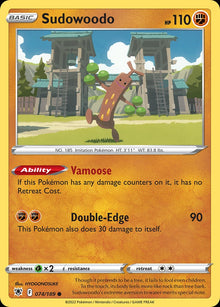 Sudowoodo - Catalogusvoorbeeld