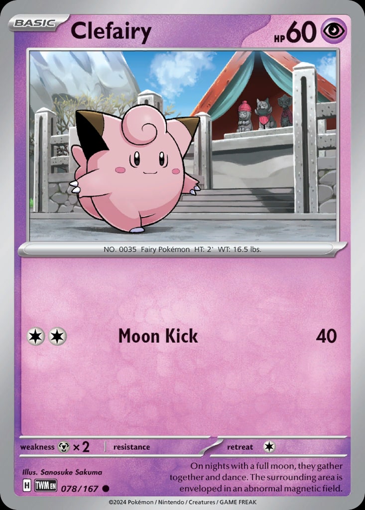 Clefairy - Catalogusvoorbeeld