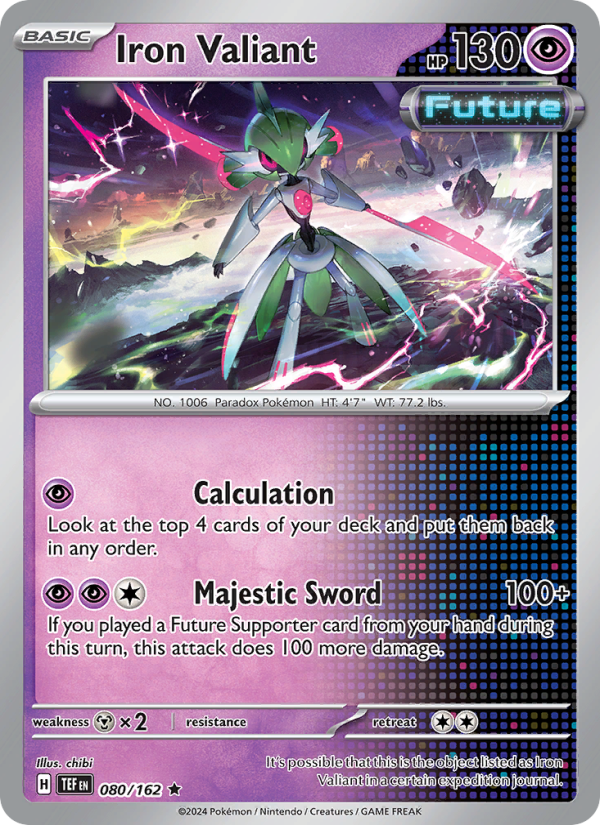Iron Valiant (Holo) - Catalogusvoorbeeld