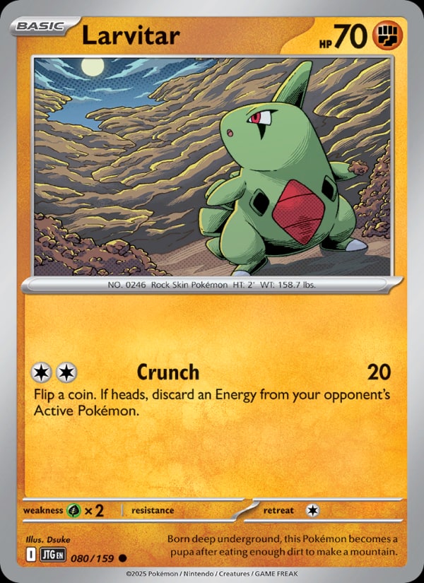 Larvitar - Catalogusvoorbeeld