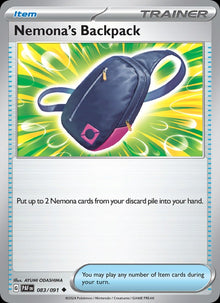 Nemona's Backpack - Catalogusvoorbeeld
