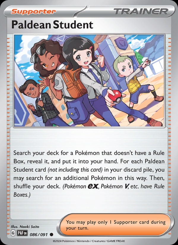 Paldean Student - Catalogusvoorbeeld