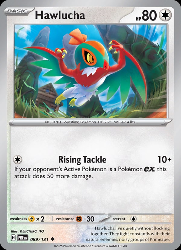 Hawlucha - Catalogusvoorbeeld