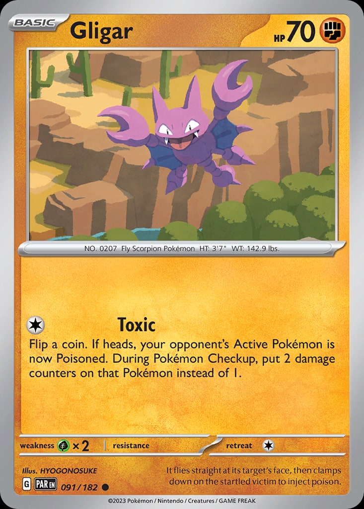 Gligar - Catalogusvoorbeeld